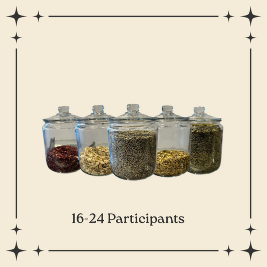 Build-Your-Own Tea Party (16-24 Participants)